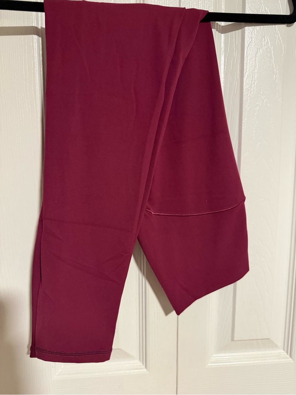 High-Rise Sculpting Leggings in Plum